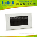 White Brush Wall Plate for cable entry